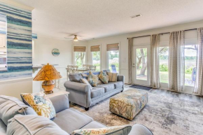 Walk to Marina Pet-Friendly Little River Home!